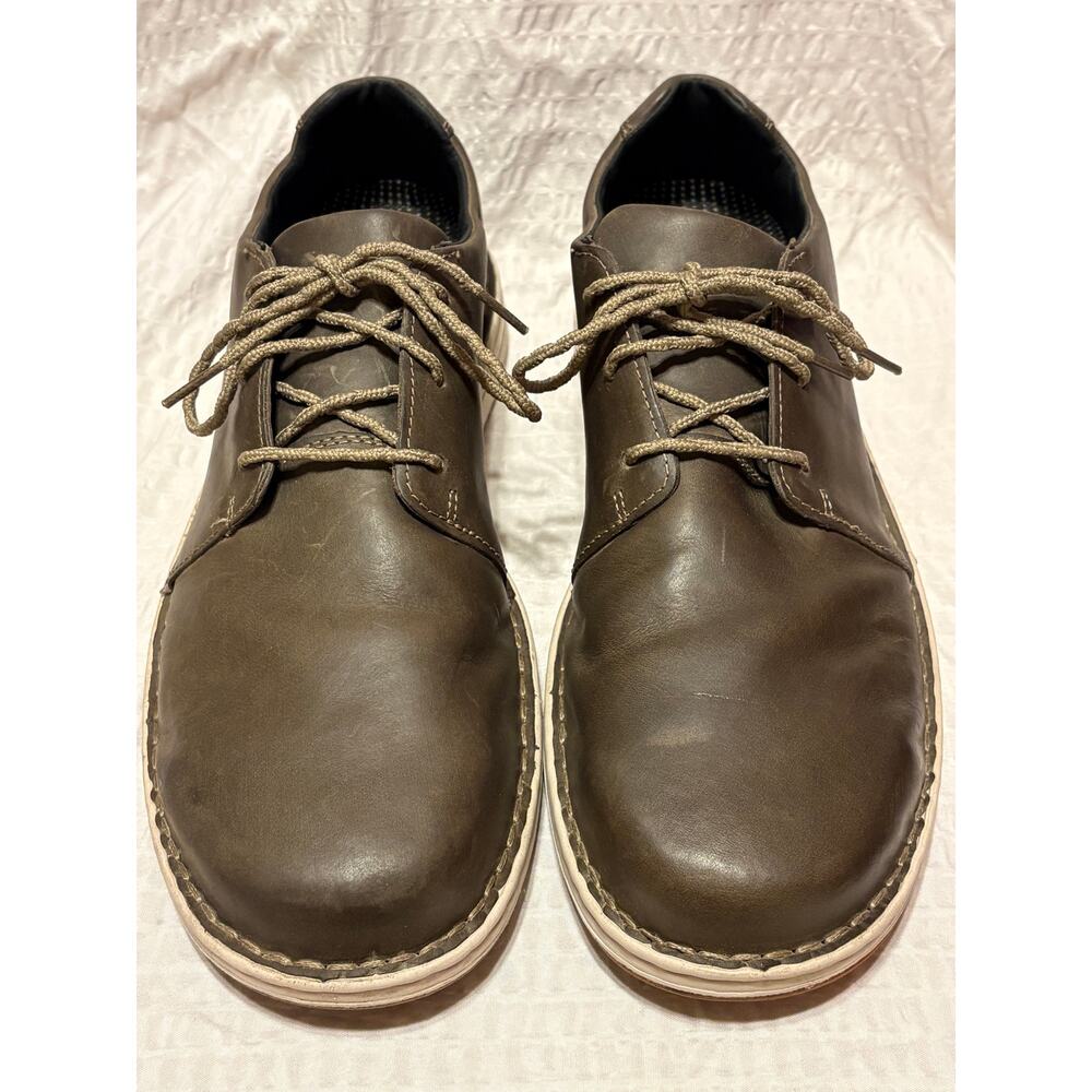 Irish Setter by Red Wing Safety Toe Gray Leather Work Shoes  Men’s 12D EH ASTM